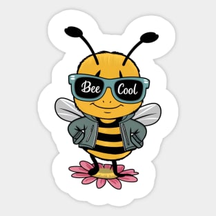 Bee Cool Sticker